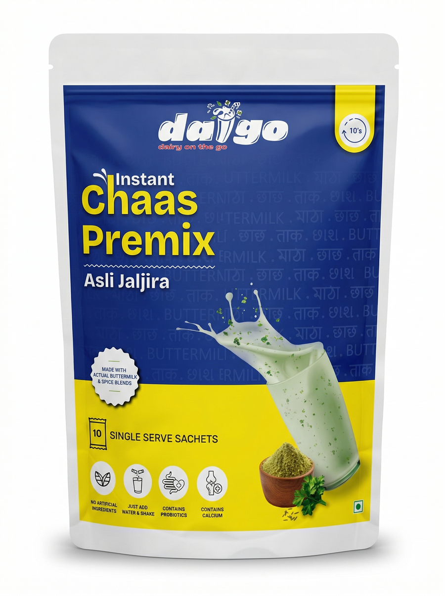 INSTANT Masala and Jaljira Chaas Premix - Combo - 20 Servings