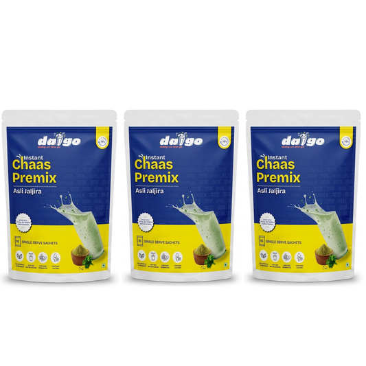 INSTANT 3 x Jaljira Chaas Premix - Combo - 30 Servings