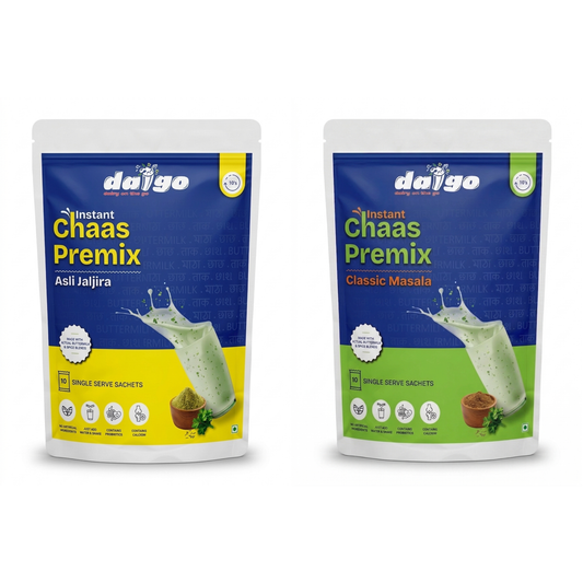 INSTANT Masala and Jaljira Chaas Premix - Combo - 20 Servings