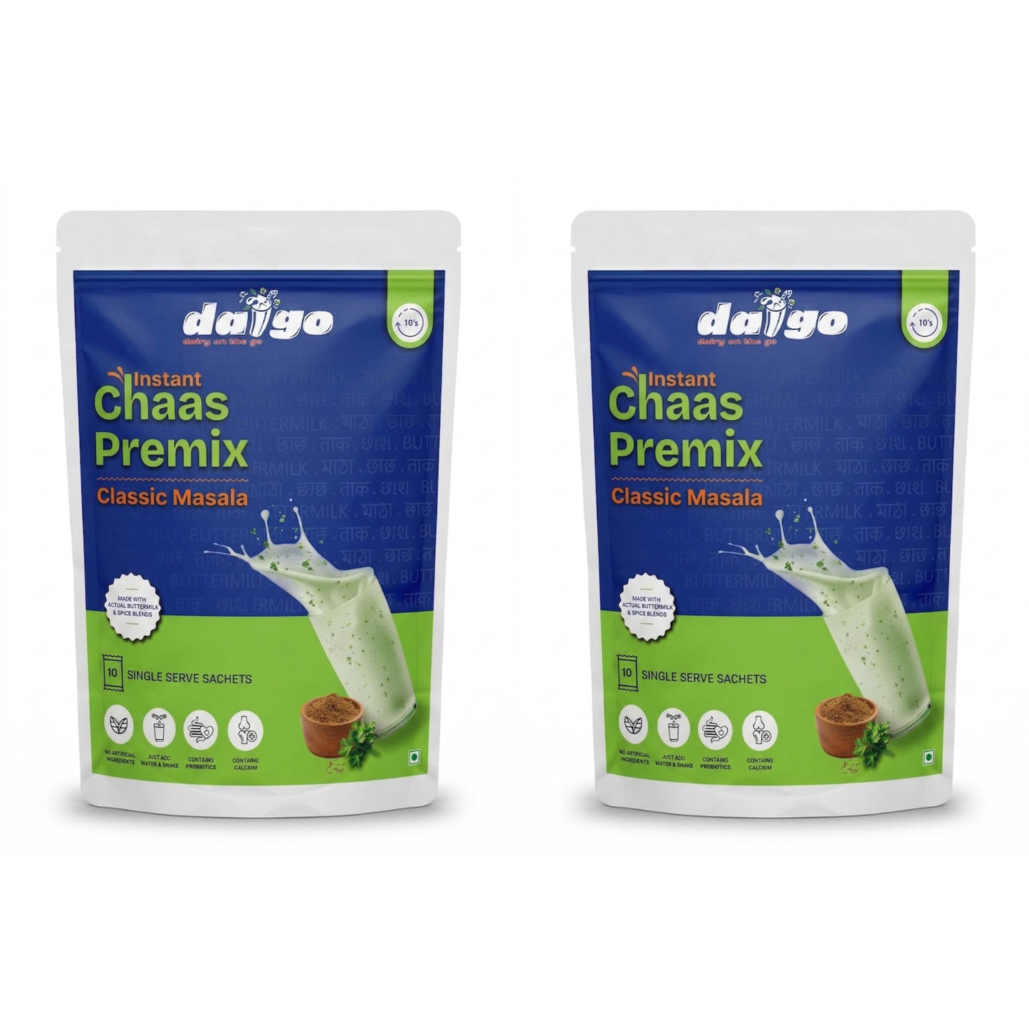 INSTANT 2 x Masala Chaas Premix - Combo